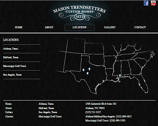Web hosting and design project for Mason Trendsetters